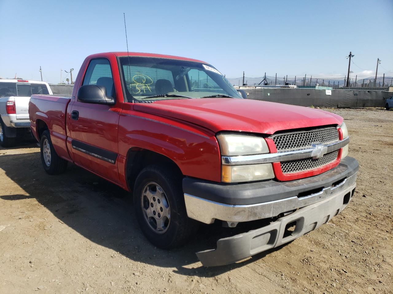CHEVROLET SILVERADO 2004 with VIN 1GCEC14V04Z116681 - Photo from auction