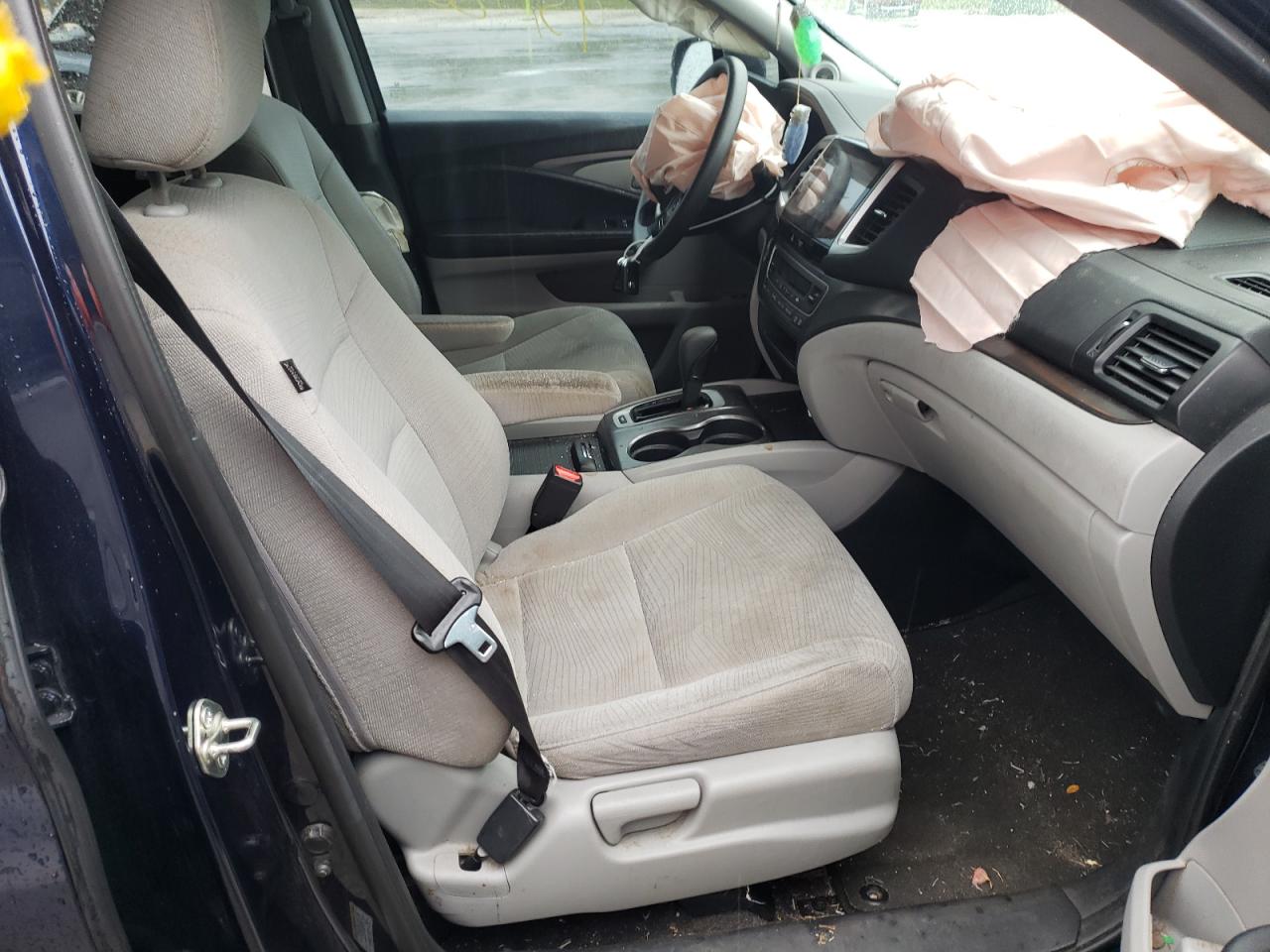 Photo 5 from auction – 2016 HONDA PILOT EX with VIN 5FNYF5H39GB053420