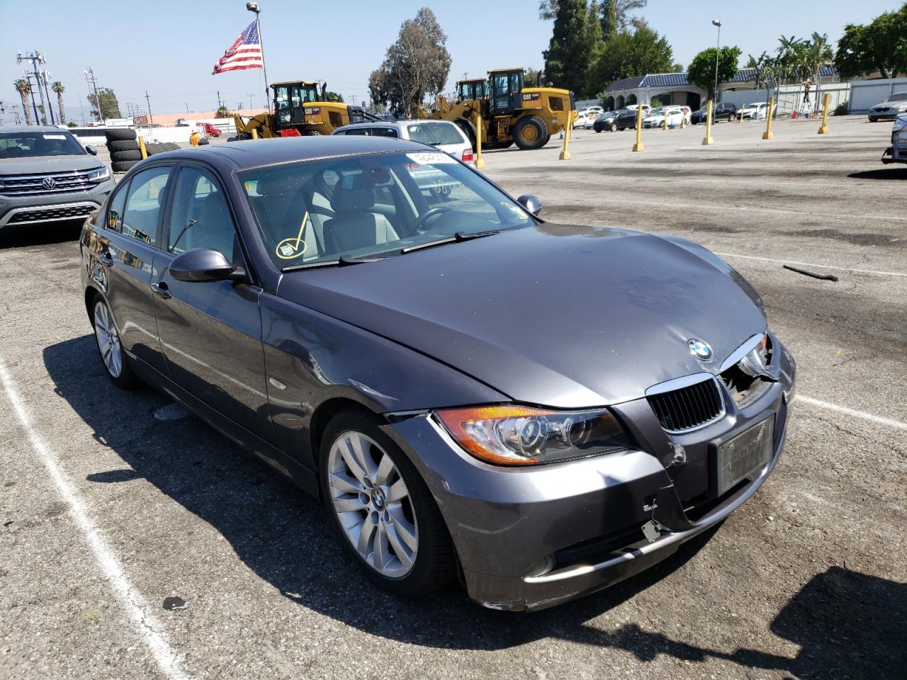 BMW 325 I 2006 with VIN WBAVB13516PT10152 - Photo from auction