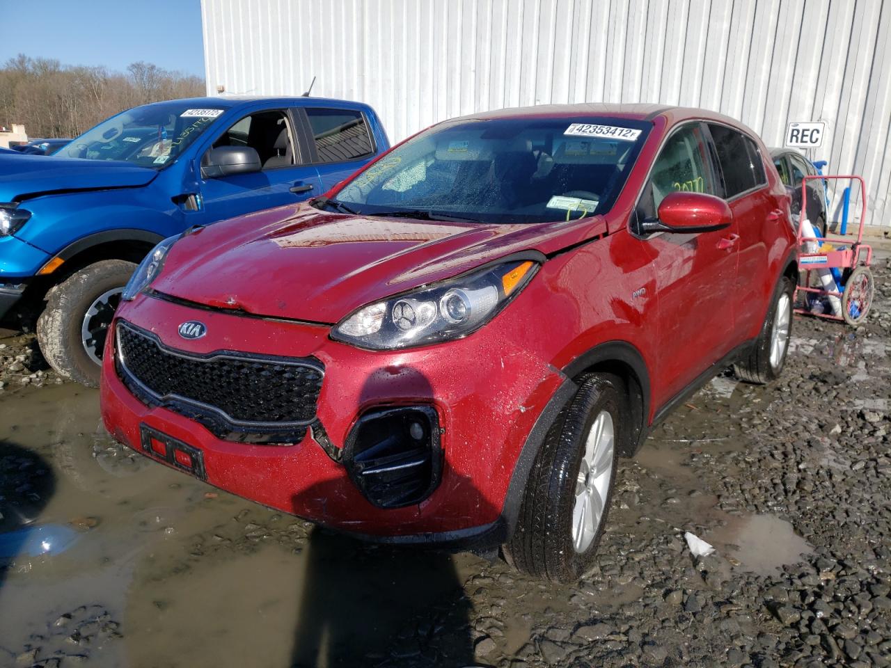 Photo 2 from auction – 2017 KIA SPORTAGE L with VIN KNDPMCAC5H7122076