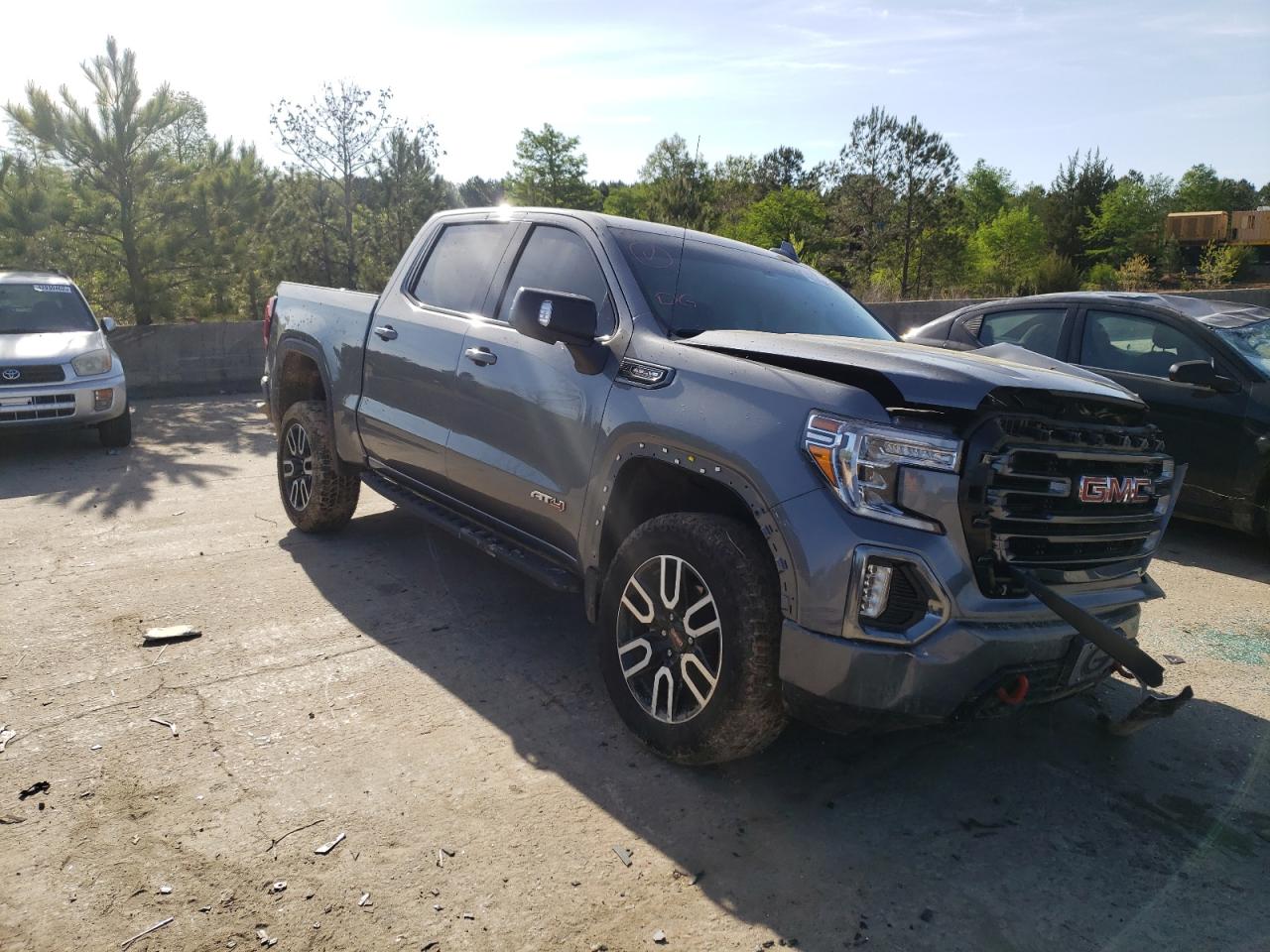 GMC 1500 2022 with VIN 3GTP9EEL3NG142107 - Photo from auction