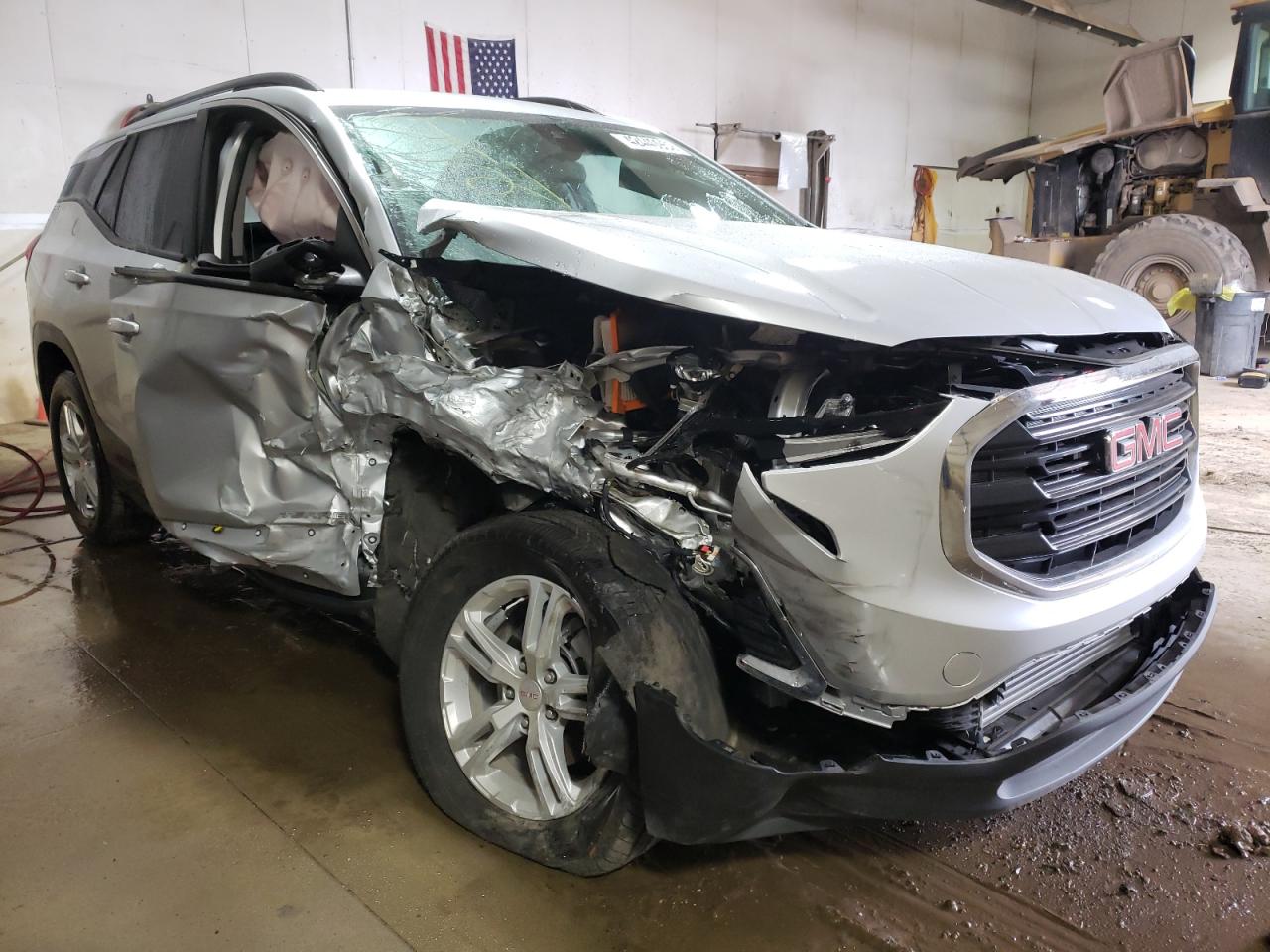 GMC TERRAIN SL 2021 with VIN 3GKALTEV4ML357857 - Photo from auction