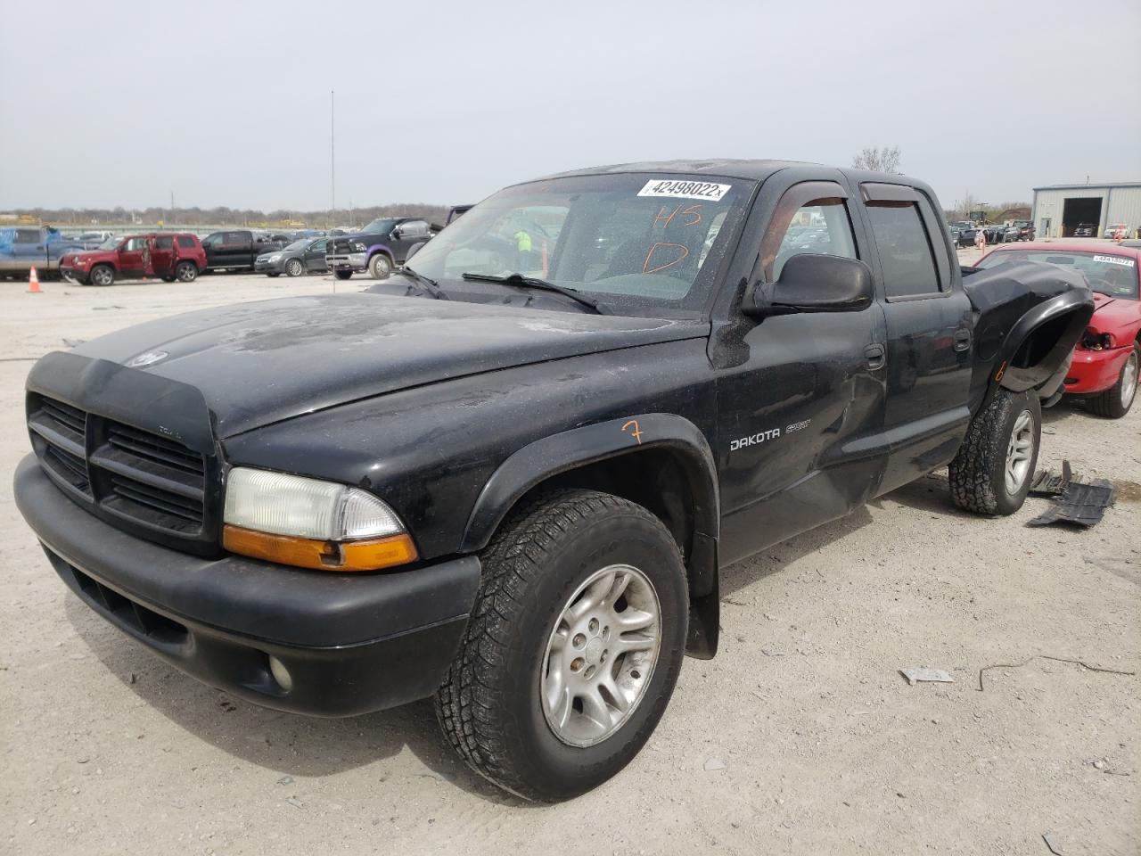 Photo 2 from auction – 2002 DODGE DAKOTA QUA with VIN 1B7HL38N12S500820