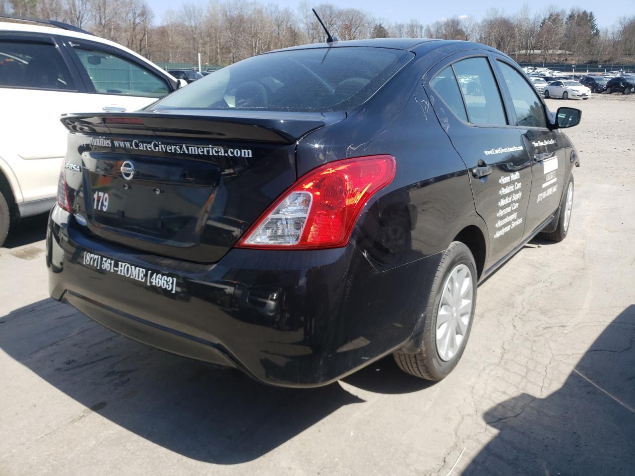 Photo 4 from auction – 2019 NISSAN VERSA S with VIN 3N1CN7AP0KL812894