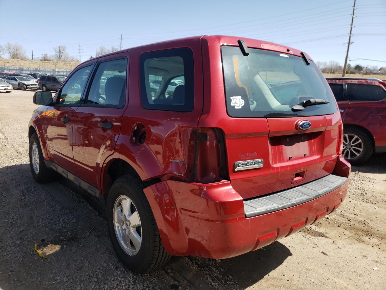 Photo 3 from auction – 2011 FORD ESCAPE XLS with VIN 1FMCU9C76BKC31051