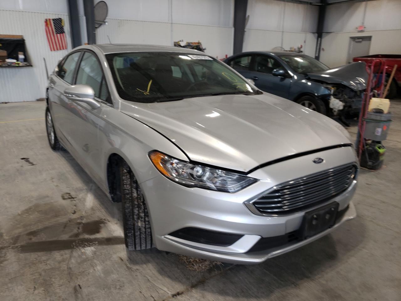 FORD FUSION SE 2017 with VIN 3FA6P0HD7HR247188 - Photo from auction