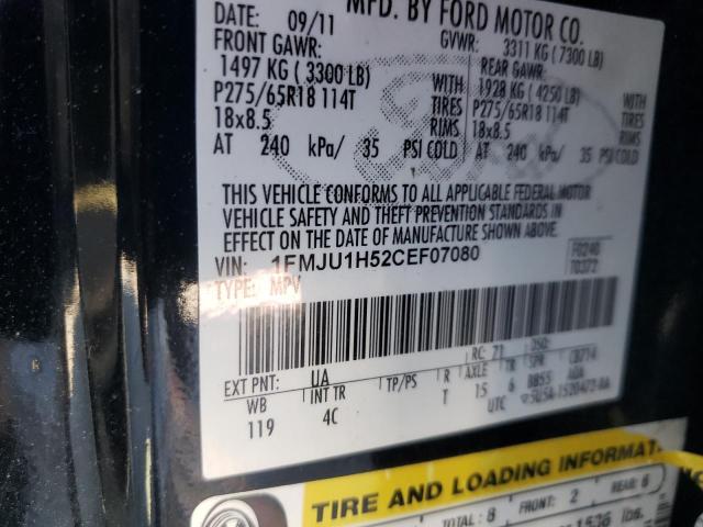 Photo 10 from auction – 2012 FORD EXPEDITION with VIN 1FMJU1H52CEF07080