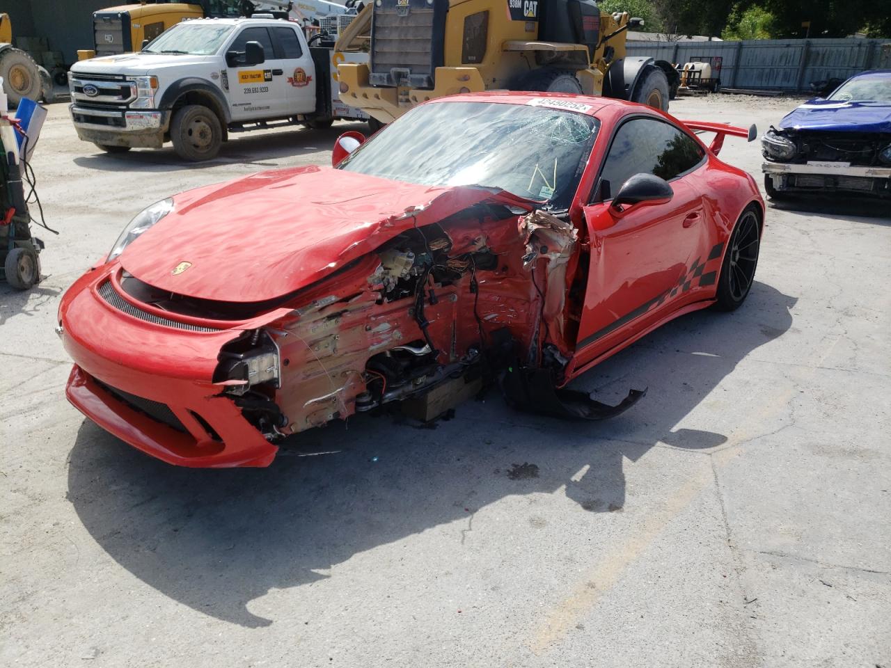 Photo 2 from auction – 2018 PORSCHE 911 GT3 with VIN WP0AC2A93JS175093