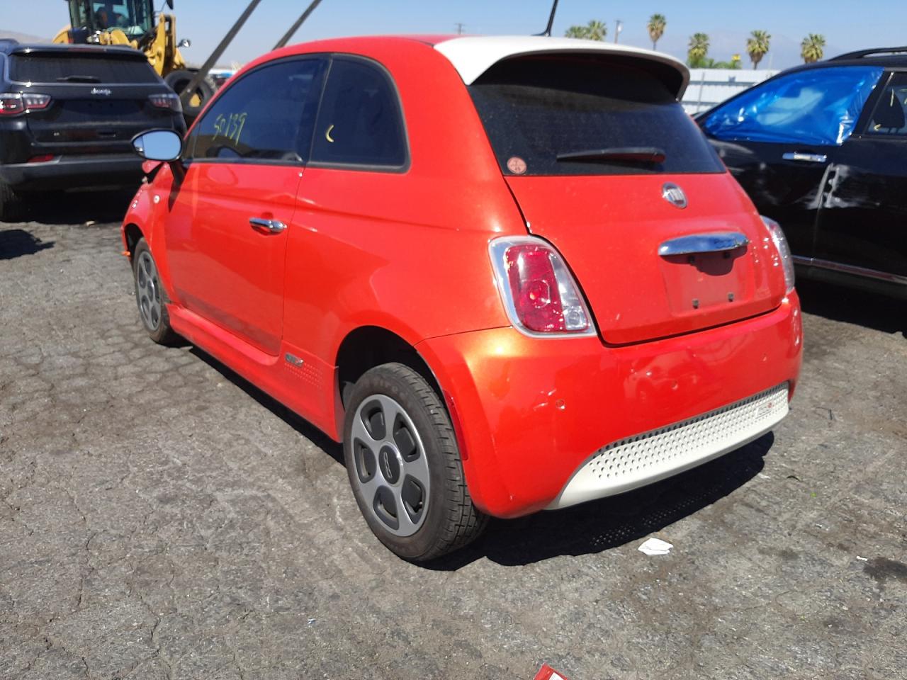 Photo 3 from auction – 2013 FIAT 500 ELECTR with VIN 3C3CFFGE0DT753489