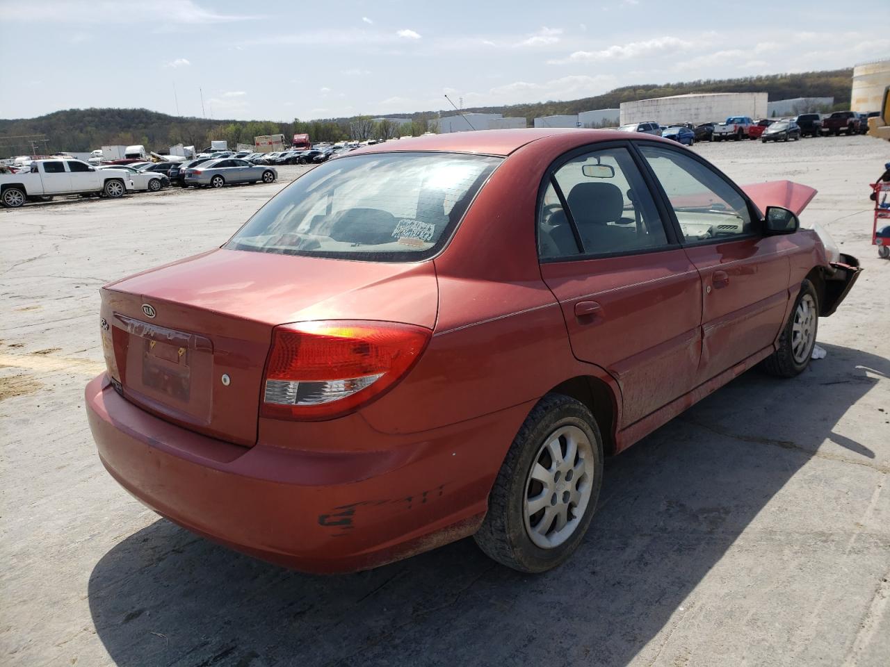 Photo 4 from auction – 2003 KIA RIO with VIN KNADC125536223804