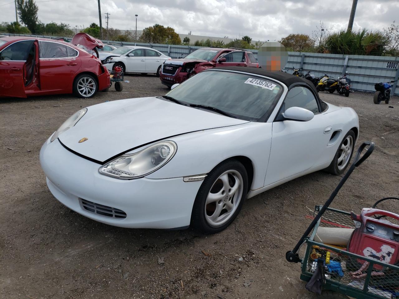 Photo 2 from auction – 1998 PORSCHE BOXSTER with VIN WP0CA2981WU622378