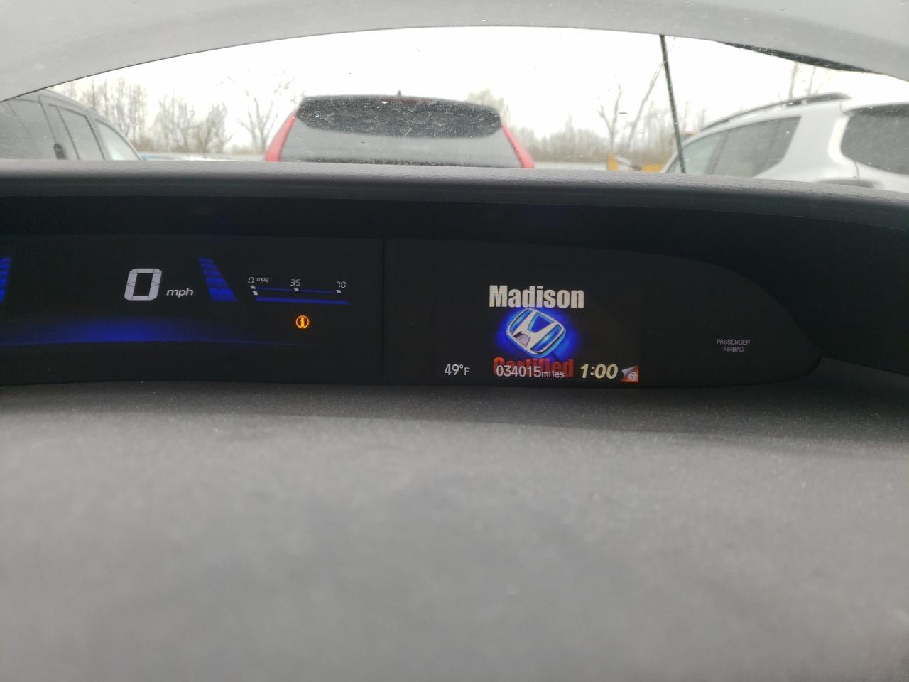 Photo 8 from auction – 2015 HONDA CIVIC LX with VIN 19XFB2F51FE265397