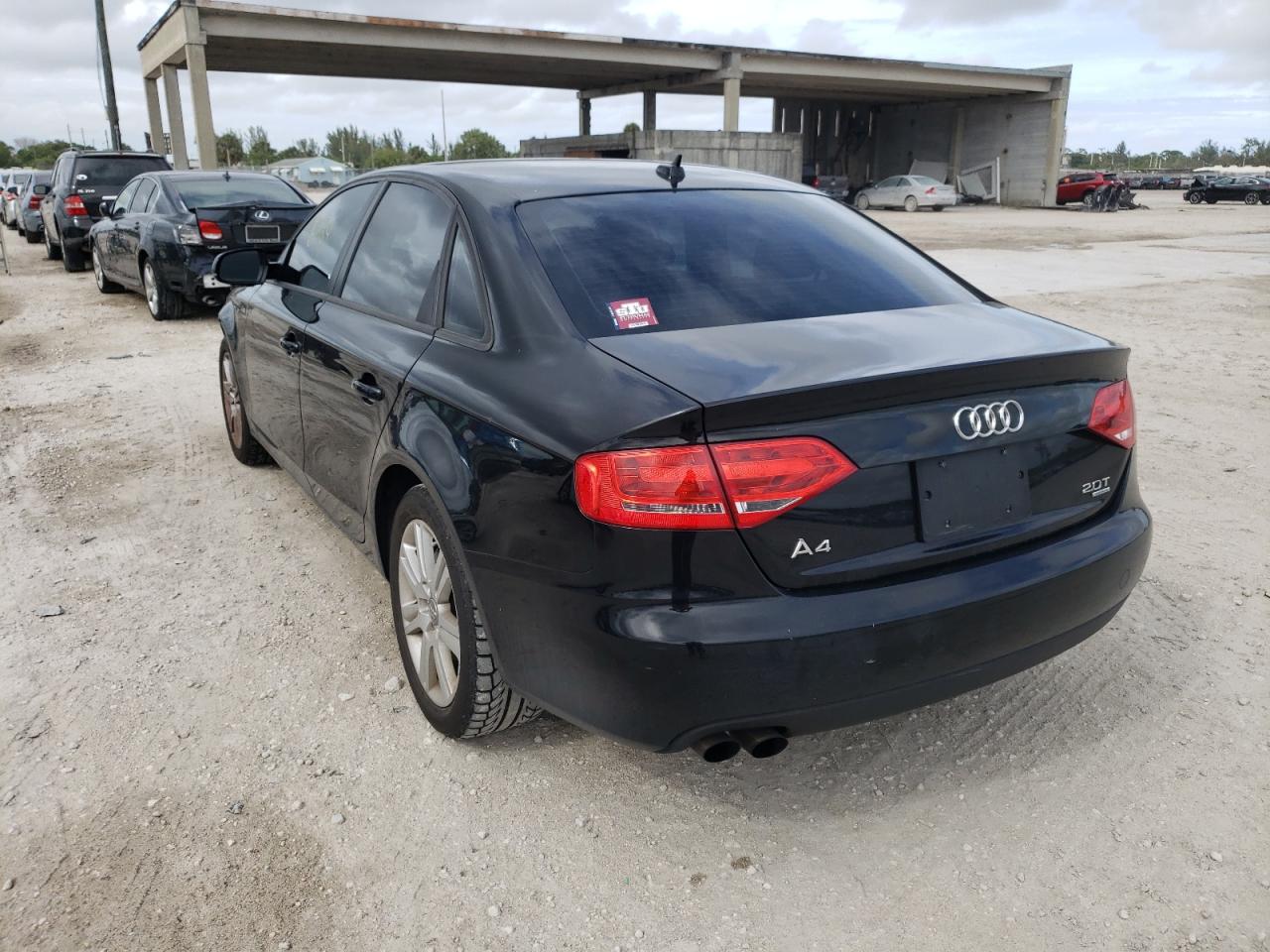Photo 3 from auction – 2011 AUDI A4 PREMIUM with VIN WAUBFAFL5BN038180