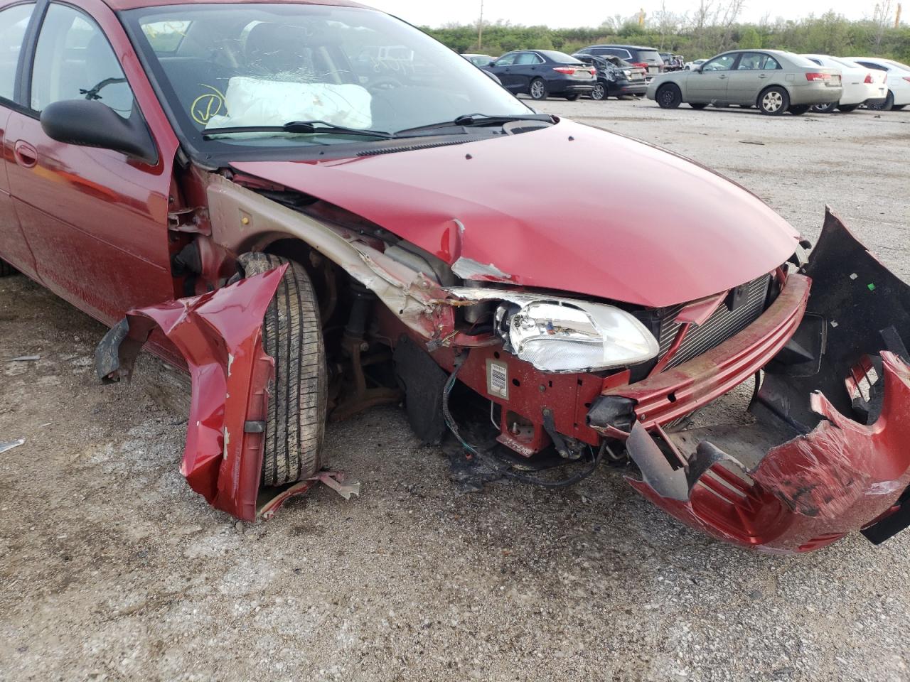 Photo 9 from auction – 2004 DODGE STRATUS SX with VIN 1B3EL46R04N292298