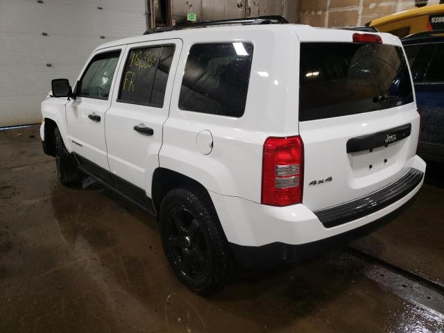 Photo 3 from auction – 2012 JEEP PATRIOT SP with VIN 1C4NJRBB6CD671692