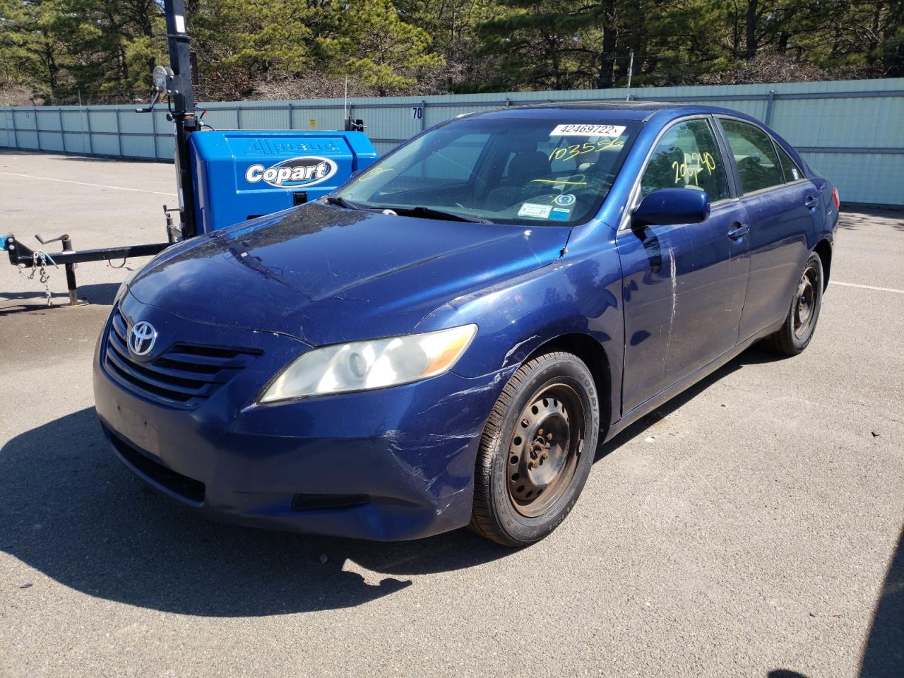 Photo 2 from auction – 2007 TOYOTA CAMRY CE with VIN 4T1BE46K07U103556