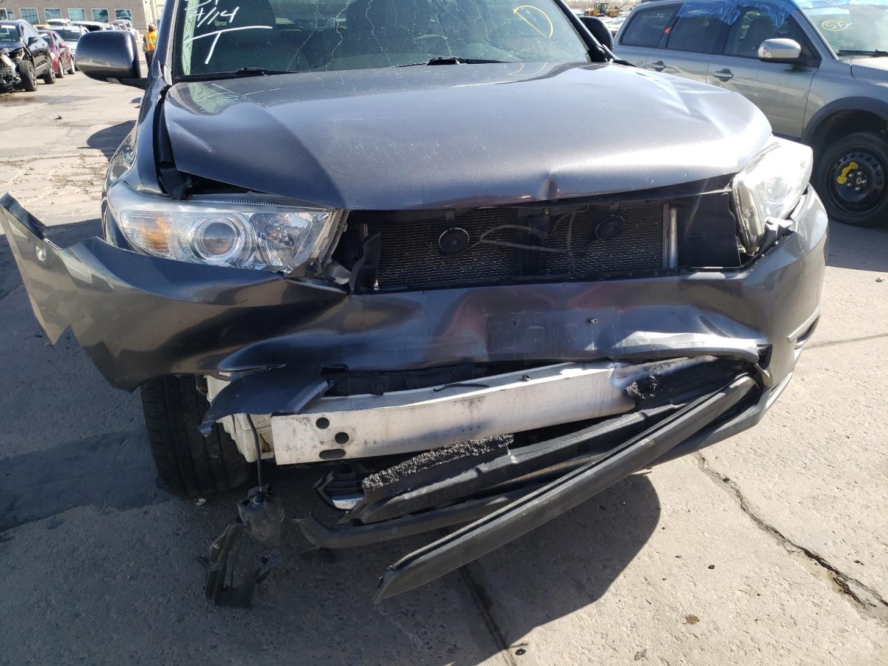 Photo 9 from auction – 2012 TOYOTA HIGHLANDER with VIN 5TDDK3EH5CS119966