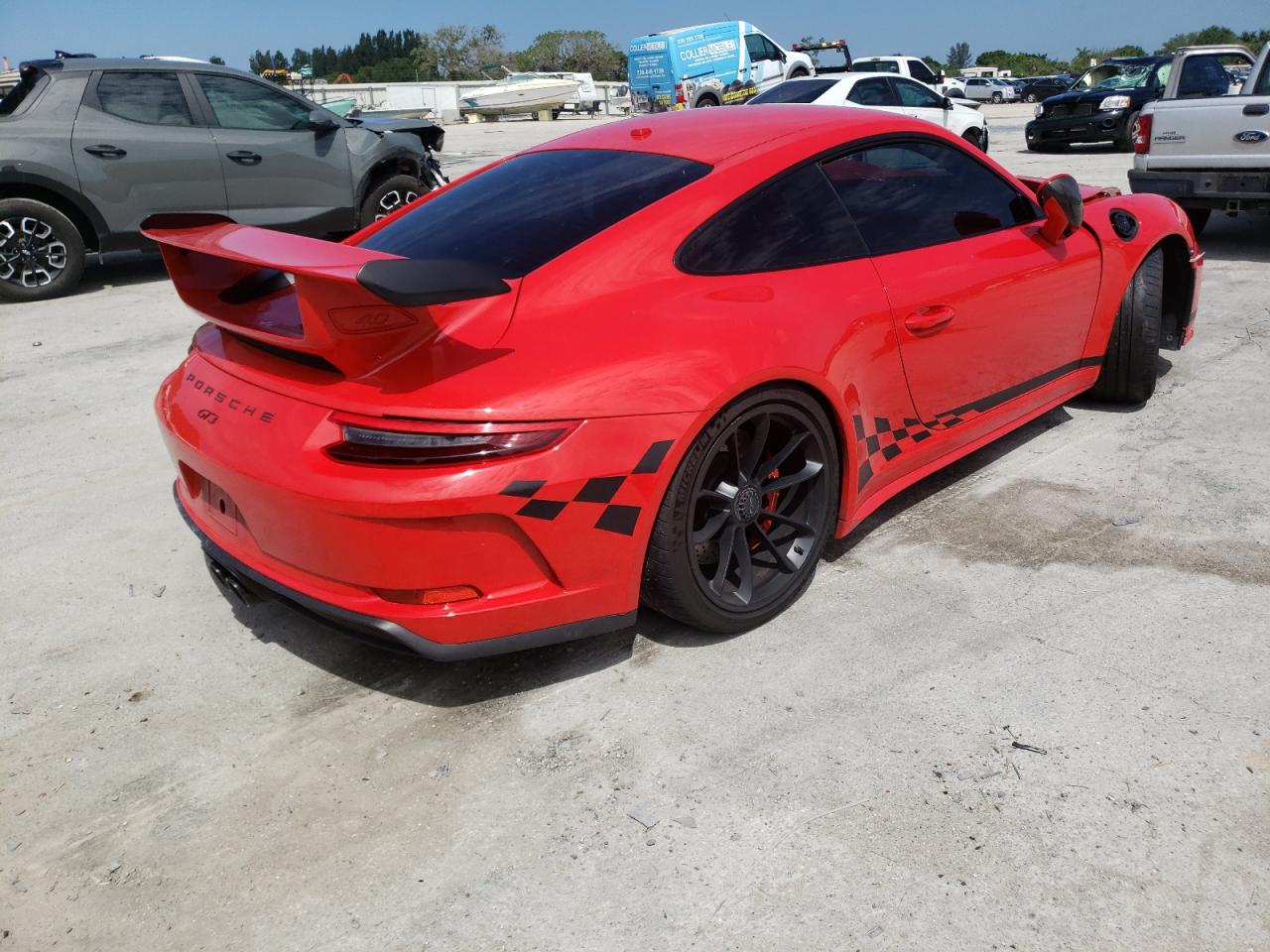 Photo 4 from auction – 2018 PORSCHE 911 GT3 with VIN WP0AC2A93JS175093