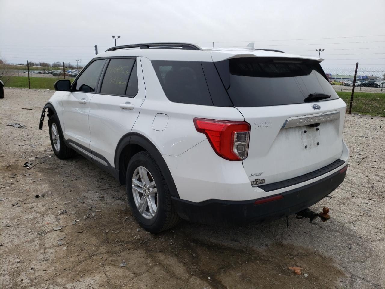 Photo 3 from auction – 2020 FORD EXPLORER X with VIN 1FMSK7DH6LGD05358