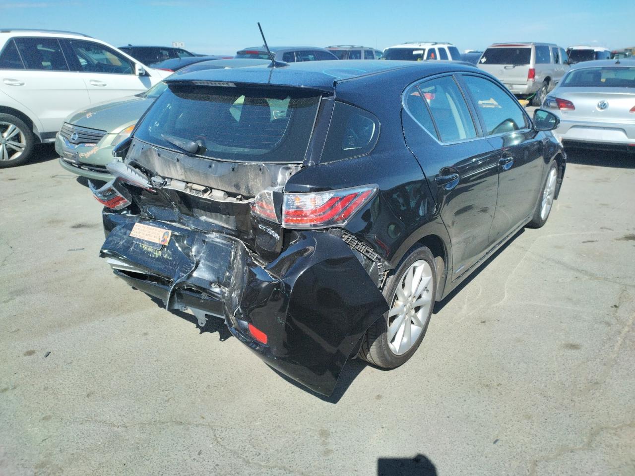 Photo 4 from auction – 2012 LEXUS CT 200 with VIN JTHKD5BH6C2112791