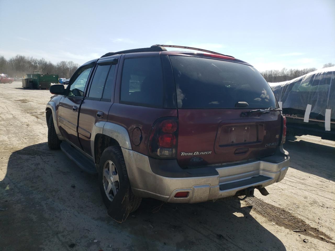 Photo 3 from auction – 2004 CHEVROLET TRAILBLAZE with VIN 1GNDT13S042352783