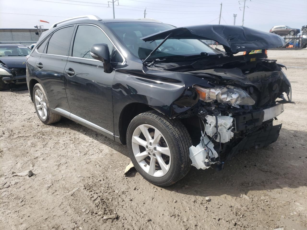 LEXUS RX 350 2010 with VIN 2T2BK1BAXAC029636 - Photo from auction