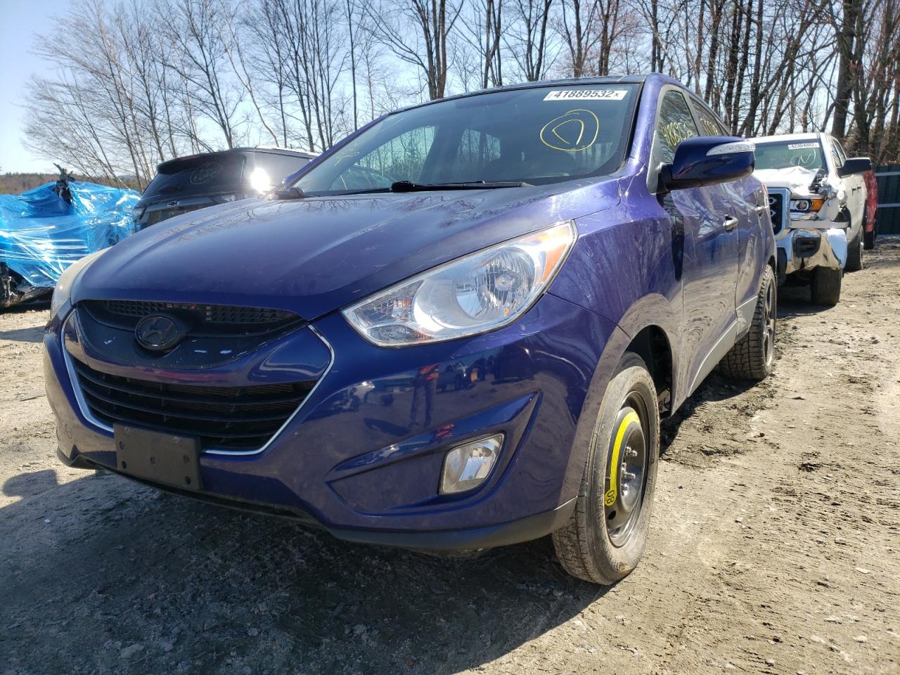 Photo 2 from auction – 2011 HYUNDAI TUCSON GLS with VIN KM8JUCAC2BU191317