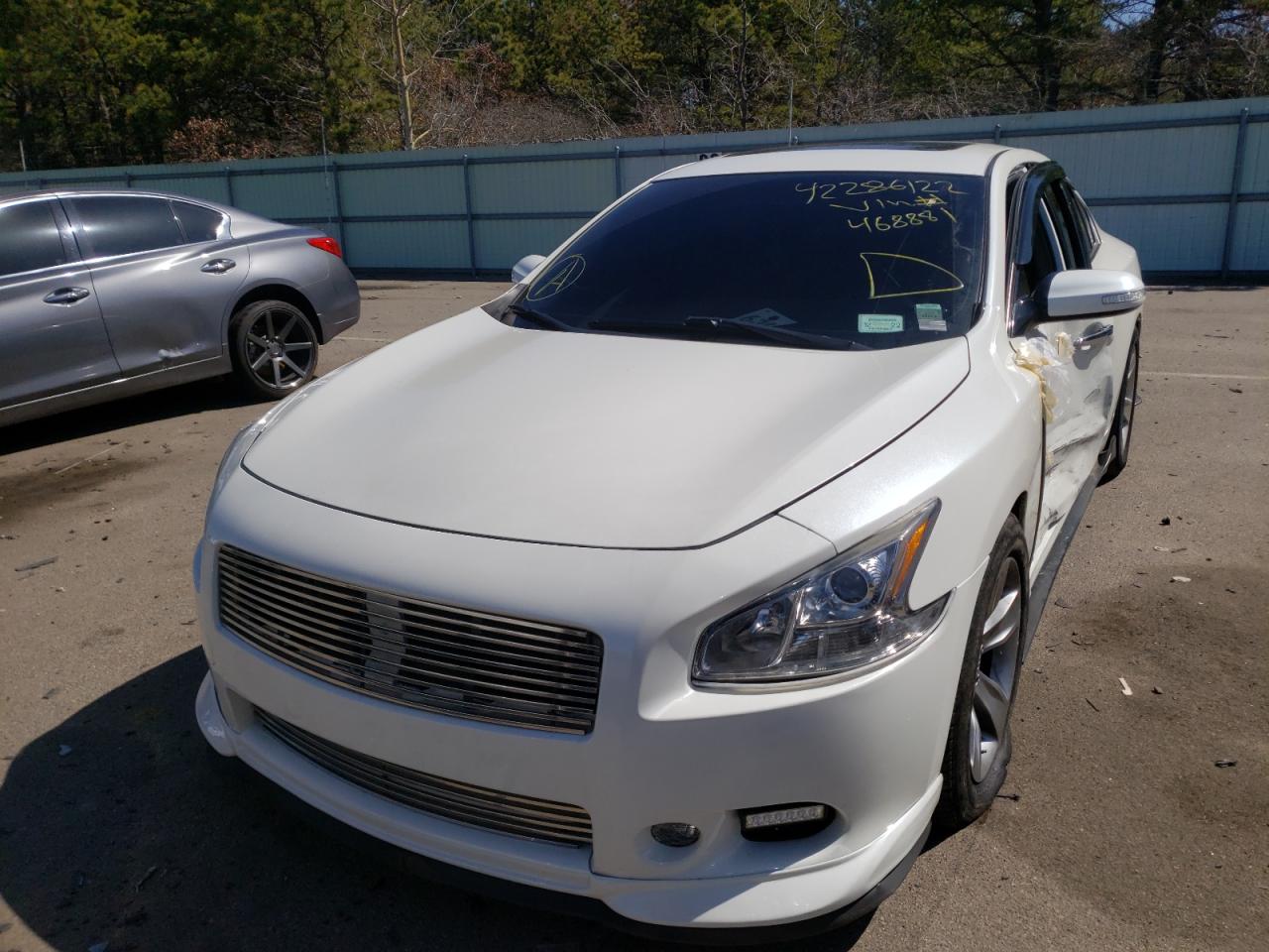 Photo 2 from auction – 2014 NISSAN MAXIMA S with VIN 1N4AA5AP9EC468881