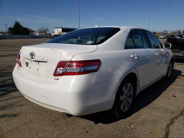 Photo 4 from auction – 2011 TOYOTA CAMRY BASE with VIN 4T4BF3EK8BR176259