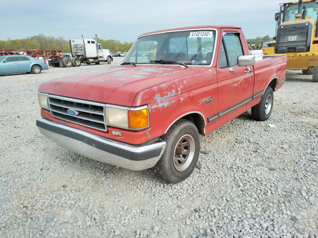 Photo 2 from auction – 1990 FORD F150 with VIN 1FTDF15N8LLA41733