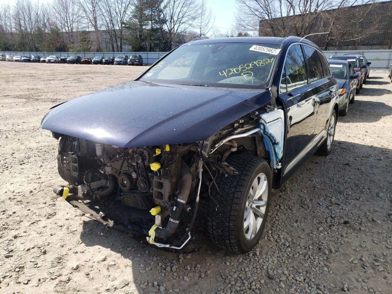 Photo 2 from auction – 2017 AUDI Q7 PREMIUM with VIN WA1LHAF71HD044667