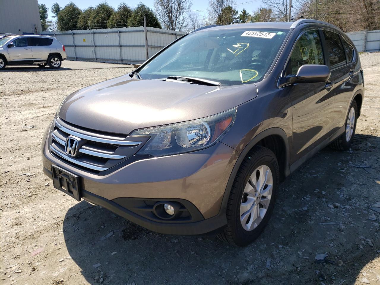 Photo 2 from auction – 2014 HONDA CR-V EXL with VIN 2HKRM4H75EH659688