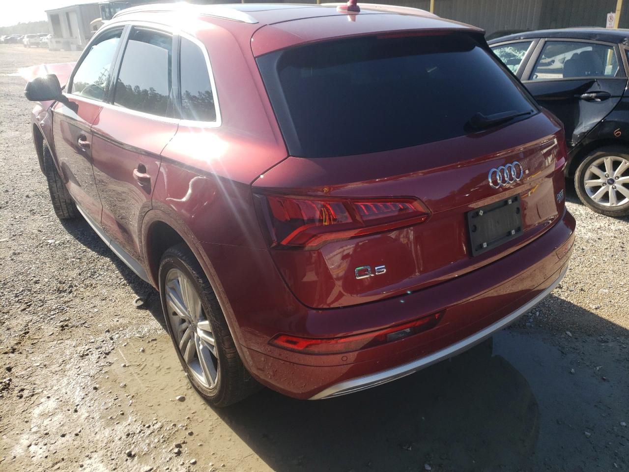 Photo 3 from auction – 2018 AUDI Q5 PREMIUM with VIN WA1BNAFY3J2149192