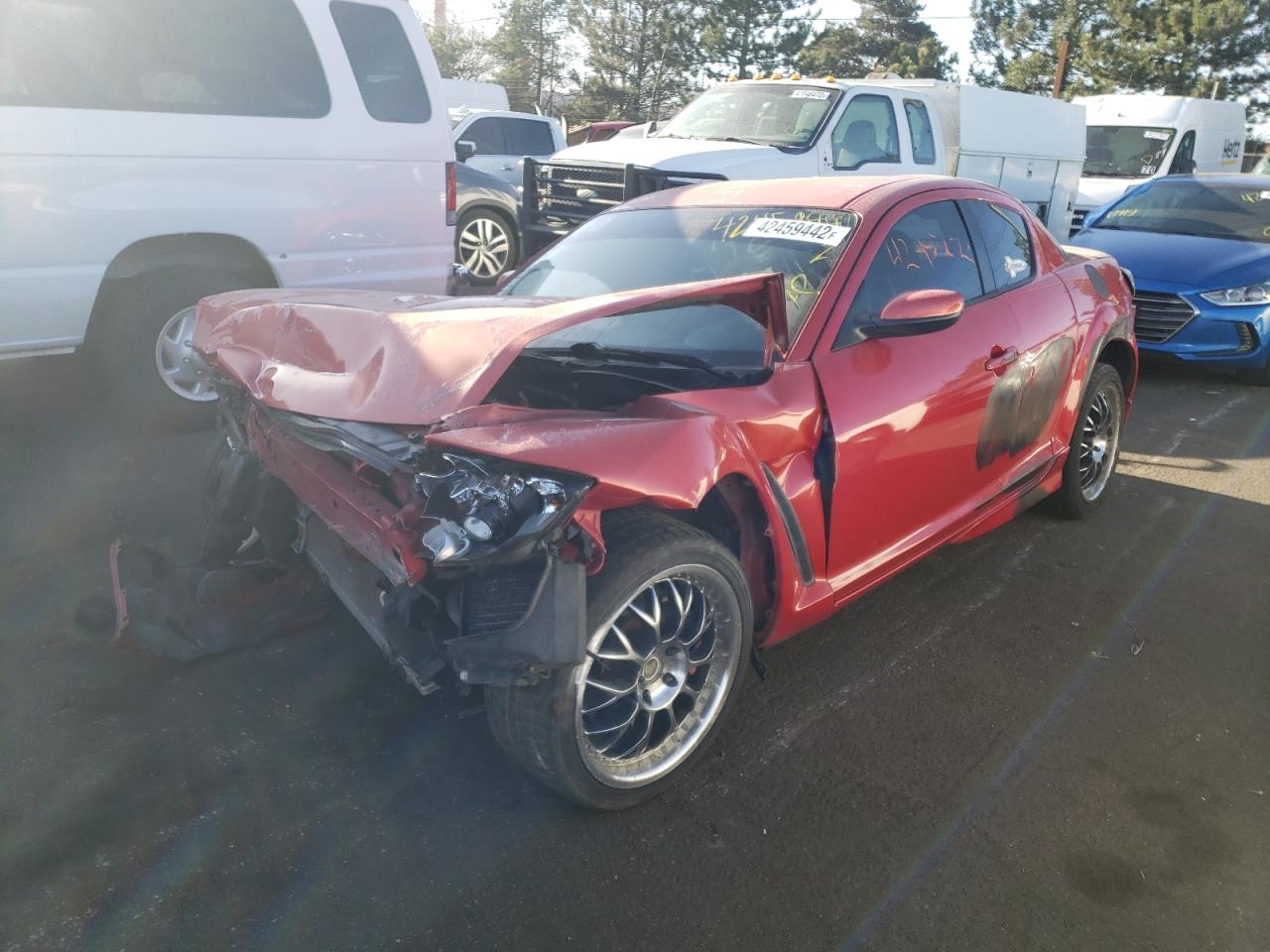 Photo 2 from auction – 2004 MAZDA RX8 with VIN JM1FE173240118073