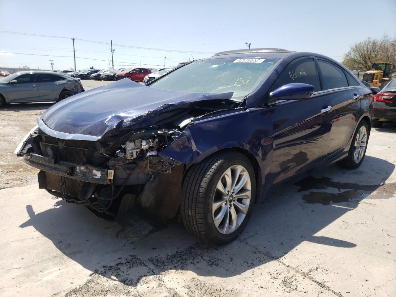 Photo 2 from auction – 2013 HYUNDAI SONATA SE with VIN 5NPEC4AC0DH684988