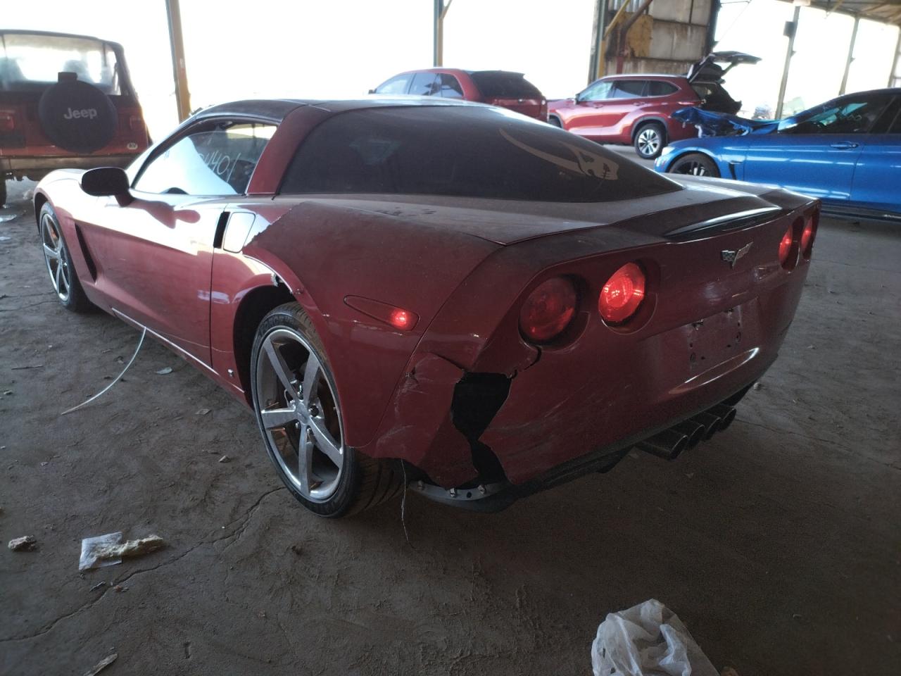 Photo 3 from auction – 2009 CHEVROLET CORVETTE with VIN 1G1YY25W295103112