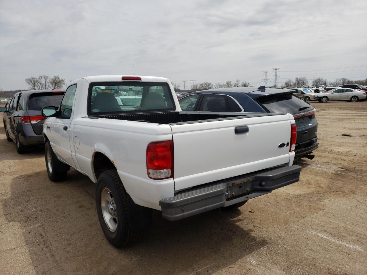 Photo 3 from auction – 2000 FORD RANGER with VIN 1FTYR10V4YPB16251