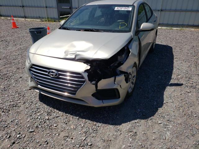 Photo 9 from auction – 2019 HYUNDAI ACCENT SE with VIN 3KPC24A39KE076544