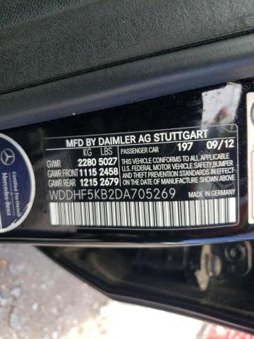 Photo 10 from auction – 2013 MERCEDES-BENZ E 350 with VIN WDDHF5KB2DA705269