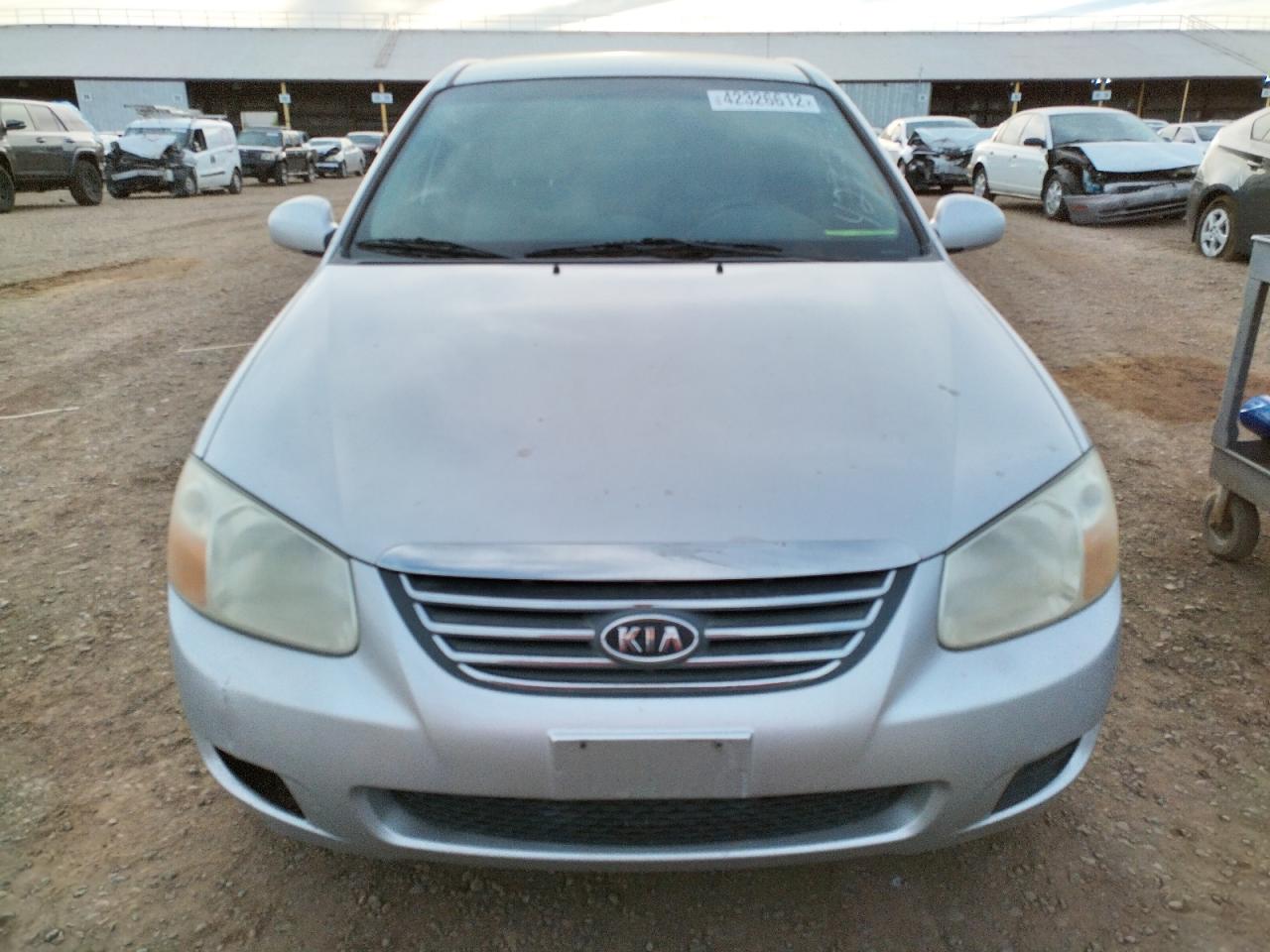 Photo 9 from auction – 2008 KIA SPECTRA EX with VIN KNAFE121585500724