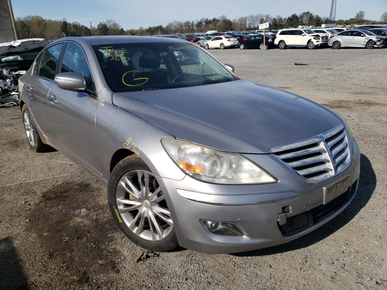 HYUNDAI GENESIS 3. 2011 with VIN KMHGC4DE3BU115430 - Photo from auction