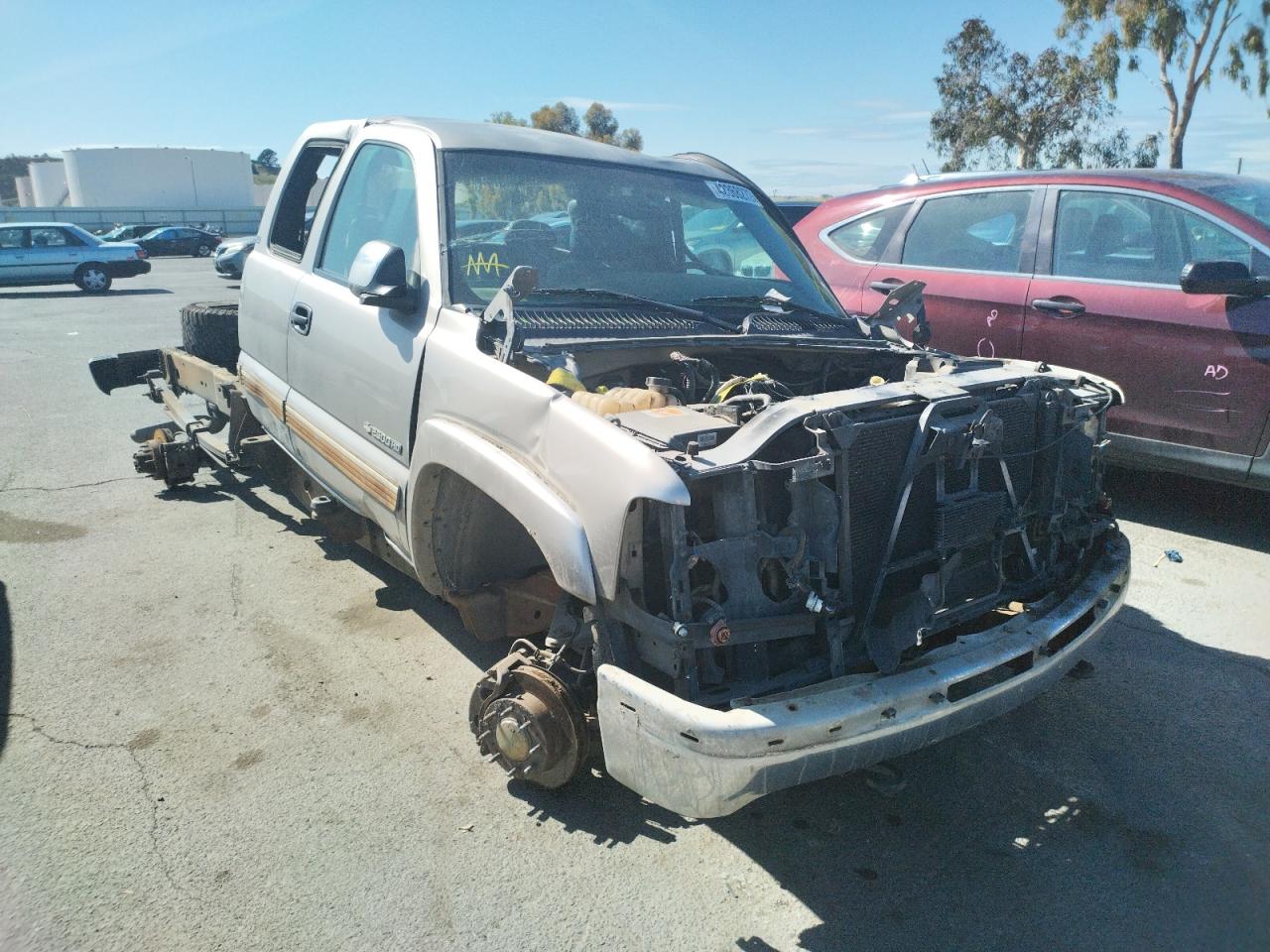 CHEVROLET SILVERADO 2001 with VIN 1GCHK29U01E310409 - Photo from auction