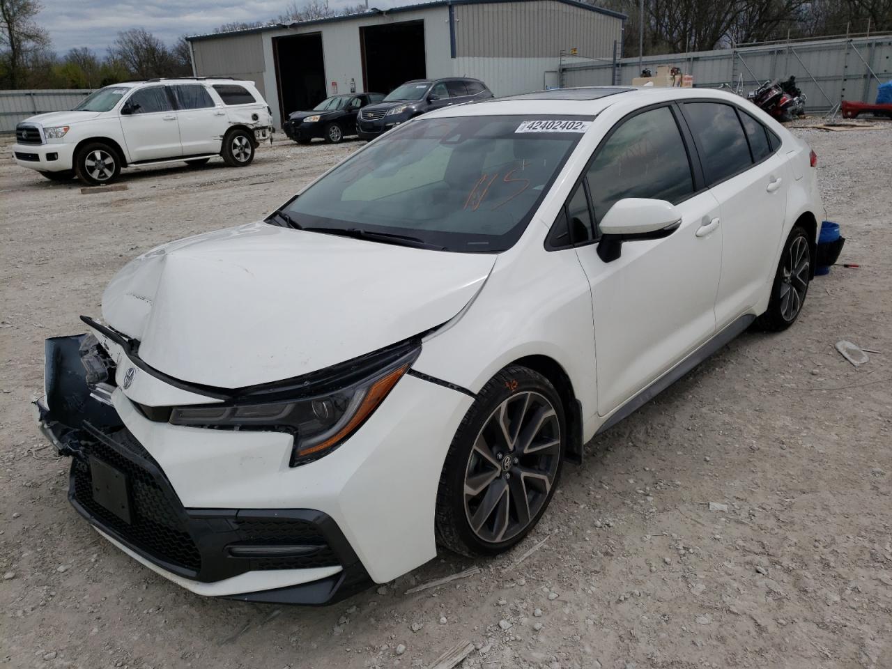 Photo 2 from auction – 2021 TOYOTA COROLLA SE with VIN JTDP4MCE3MJ077544