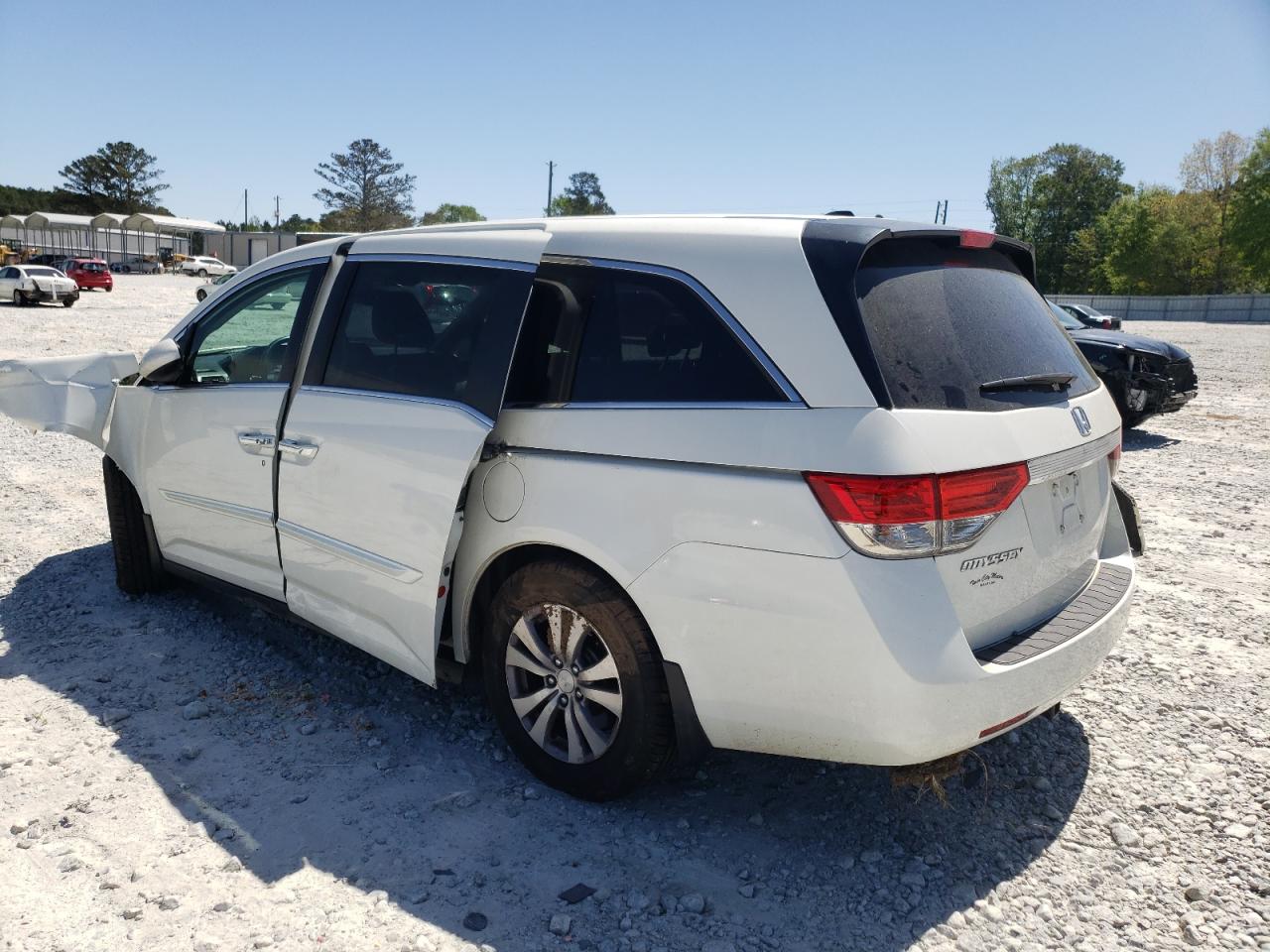 Photo 3 from auction – 2015 HONDA ODYSSEY EX with VIN 5FNRL5H65FB119404