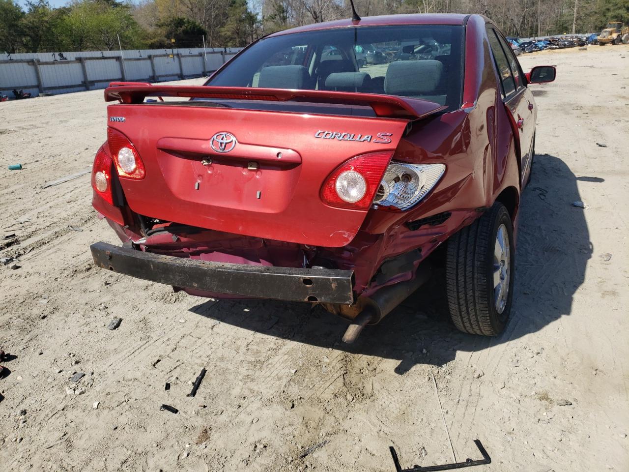 Photo 9 from auction – 2007 TOYOTA COROLLA CE with VIN 2T1BR32E97C798636