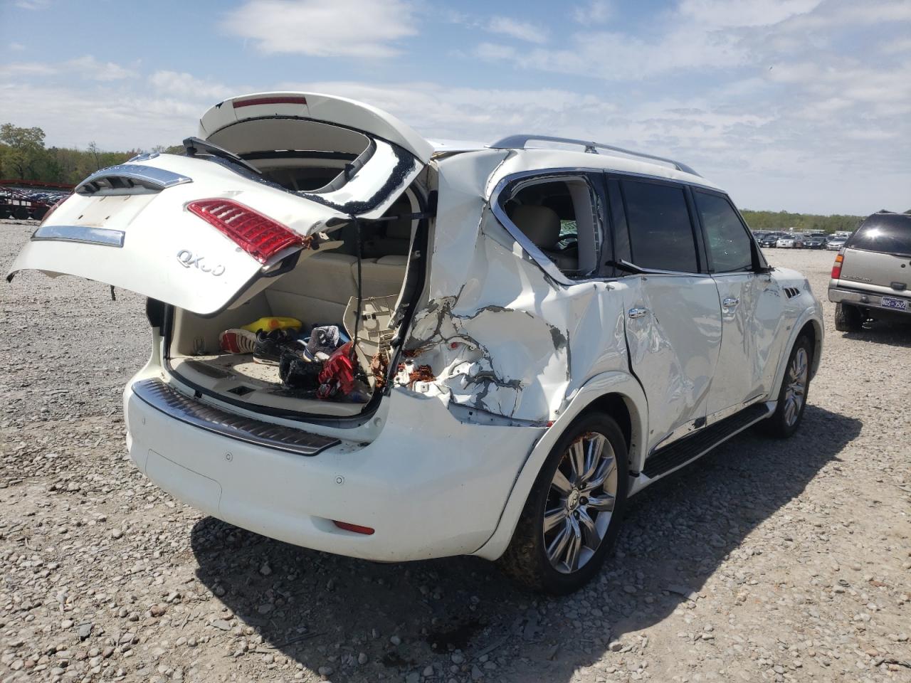 Photo 4 from auction – 2014 INFINITI QX80 with VIN JN8AZ2NE6E9065923