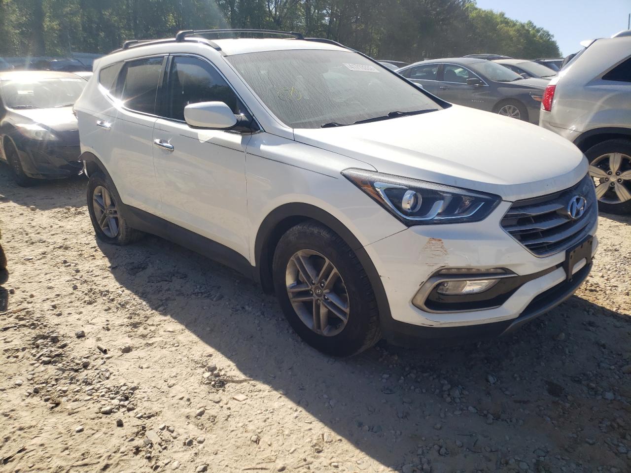 HYUNDAI SANTA FE S 2017 with VIN 5NMZU3LB7HH042882 - Photo from auction