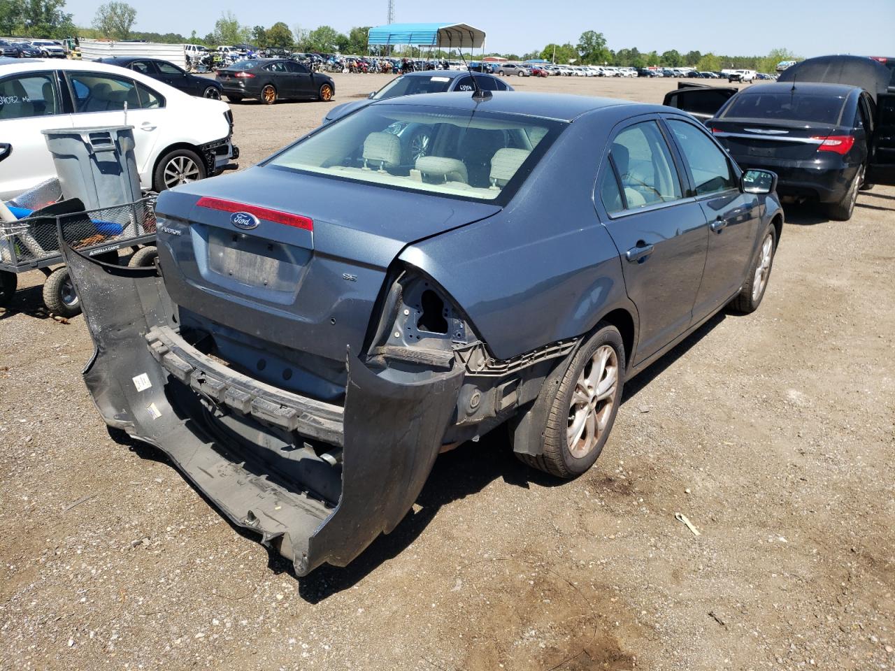 Photo 4 from auction – 2012 FORD FUSION SE with VIN 3FAHP0HA2CR446446