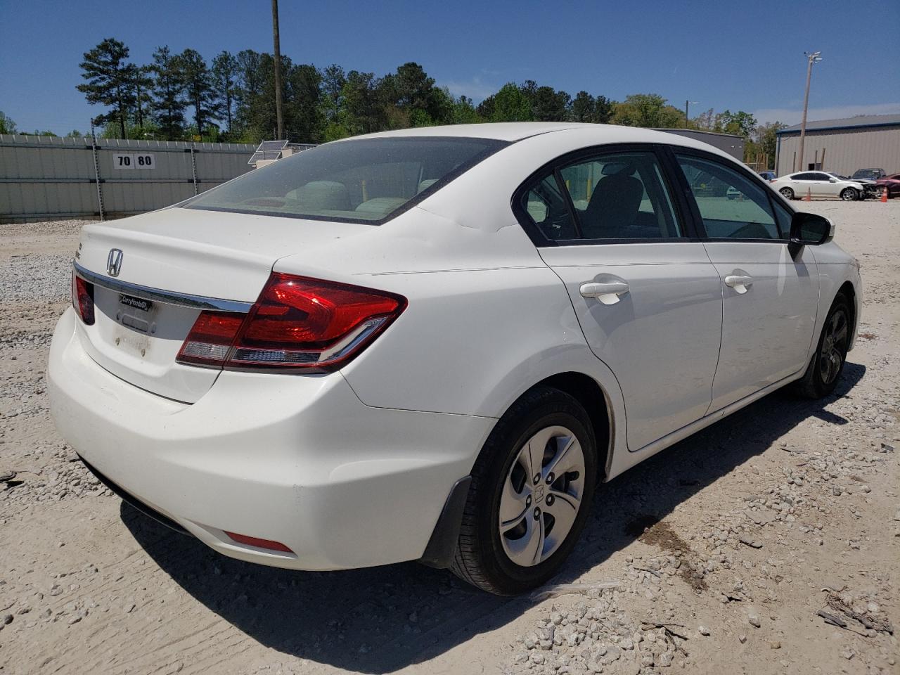 Foto 4 de la subasta – 2014 HONDA CIVIC LX con VIN 19XFB2F54EE024688
