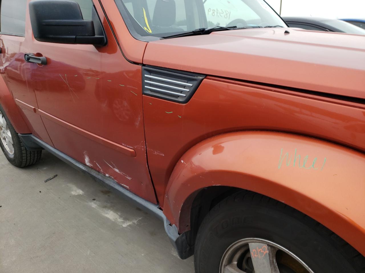 Photo 9 from auction – 2008 DODGE NITRO SXT with VIN 1D8GU28K68W178929